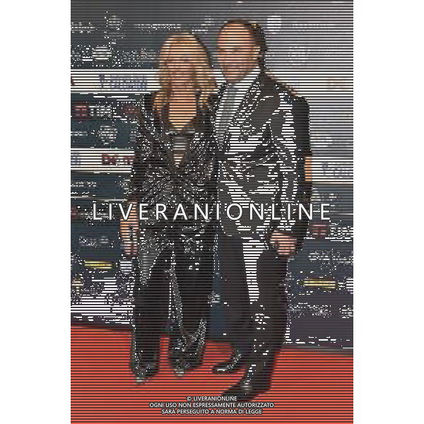 Pierluigi Casiraghi ex calciatore con la moglie Barbara Mietti Gran Gala’ del Calcio Milano 2-12-2019 Megawatt Court foto Roberto Garavaglia - ag. Aldo Liverani sas
