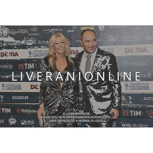 Pierluigi Casiraghi ex calciatore con la moglie Barbara Mietti Gran Gala’ del Calcio Milano 2-12-2019 Megawatt Court foto Roberto Garavaglia - ag. Aldo Liverani sas