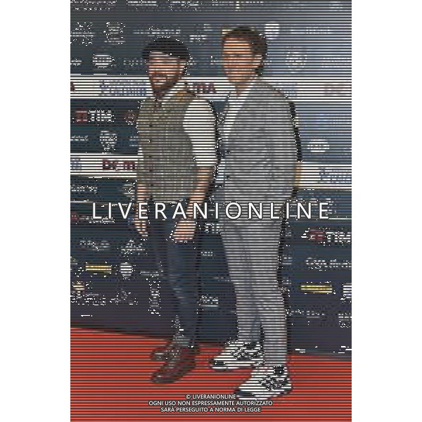 Raffaele Tovazzi SX filosofo e Stefano Meloccaro DX giornalista e conduttore Gran Gala’ del Calcio Milano 2-12-2019 Megawatt Court foto Roberto Garavaglia - ag. Aldo Liverani sas
