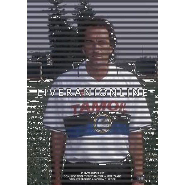 RETROSPETTIVA FRANCESCO GUIDOLIN CALCIATORE E ALLENATORE NELLA FOTO FRANCESCO GUIDOLIN ALLENATORE ATALANTA CALCIO AG ALDO LIVERANI SAS
