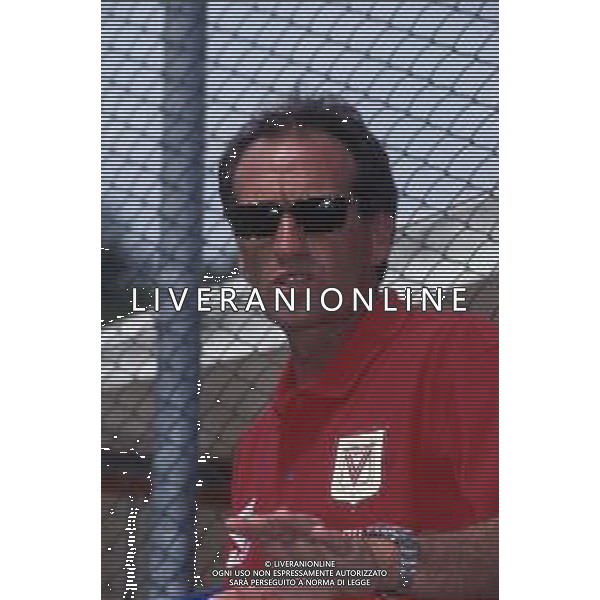 RETROSPETTIVA FRANCESCO GUIDOLIN CALCIATORE E ALLENATORE NELLA FOTO FRANCESCO GUIDOLIN ALLENATORE VICENZA CALCIO AG ALDO LIVERANI SAS