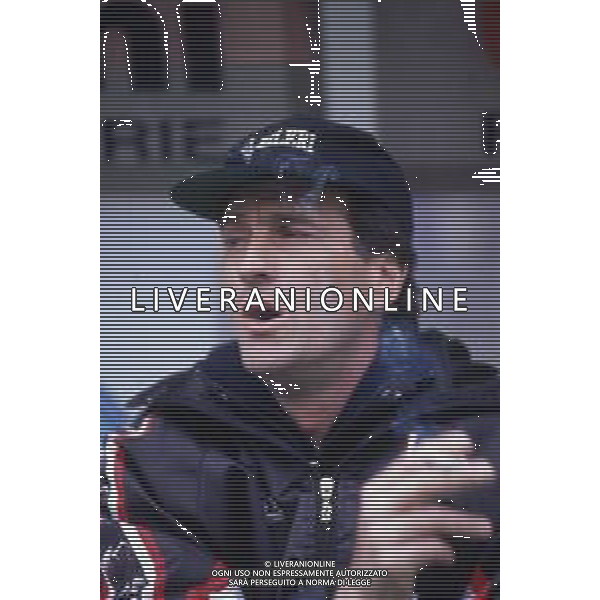 RETROSPETTIVA FRANCESCO GUIDOLIN CALCIATORE E ALLENATORE NELLA FOTO FRANCESCO GUIDOLIN ALLENATORE VICENZA CALCIO AG ALDO LIVERANI SAS