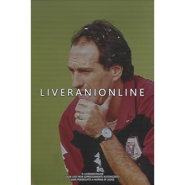 RETROSPETTIVA FRANCESCO GUIDOLIN CALCIATORE E ALLENATORE NELLA FOTO FRANCESCO GUIDOLIN ALLENATORE VICENZA CALCIO AG ALDO LIVERANI SAS