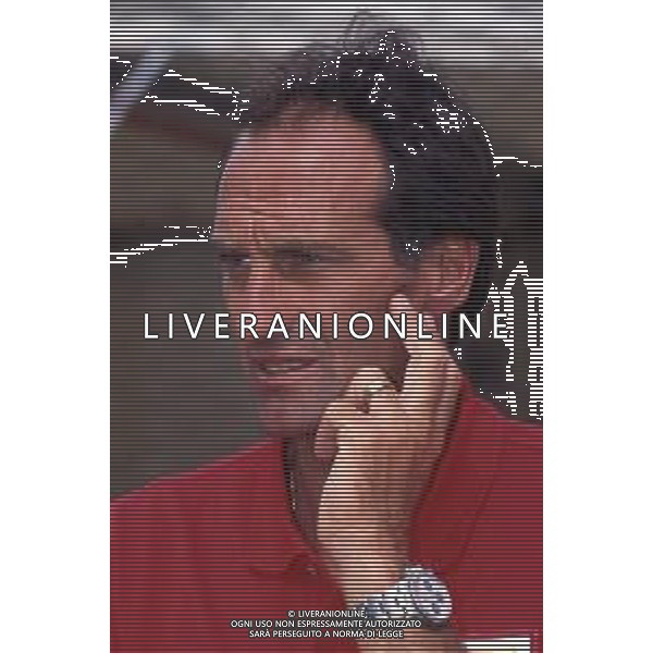 RETROSPETTIVA FRANCESCO GUIDOLIN CALCIATORE E ALLENATORE NELLA FOTO FRANCESCO GUIDOLIN ALLENATORE VICENZA CALCIO AG ALDO LIVERANI SAS