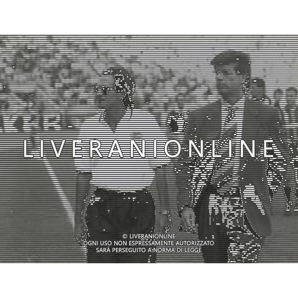RETROSPETTIVA FRANCESCO GUIDOLIN CALCIATORE E ALLENATORE NELLA FOTO FRANCESCO GUIDOLIN ALLENATORE ATALANTA CALCIO AG ALDO LIVERANI SAS