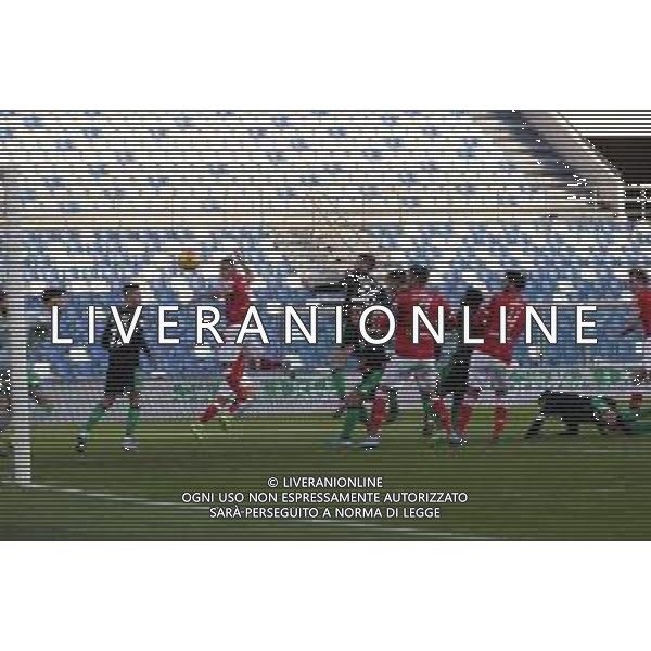 SASSUOLO - PERUGIA COPPA ITALIA QUARTO TURNO 04.12.2019 NELLA FOTO IL GOL DI PASQUALE MAZZOCCHI ©GS/AGENZIA ALDO LIVERANI SAS