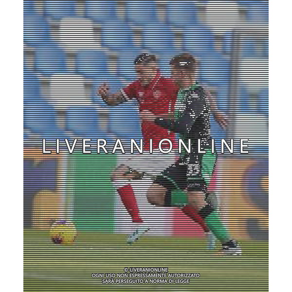 SASSUOLO - PERUGIA COPPA ITALIA QUARTO TURNO 04.12.2019 NELLA FOTO PASQUALE MAZZOCCHI E ALESSANDRO TRIPALDELLI ©GS/AGENZIA ALDO LIVERANI SAS
