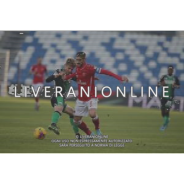 SASSUOLO - PERUGIA COPPA ITALIA QUARTO TURNO 04.12.2019 NELLA FOTO DIEGO FALCINELLI E STEFANO PICCININI ©GS/AGENZIA ALDO LIVERANI SAS