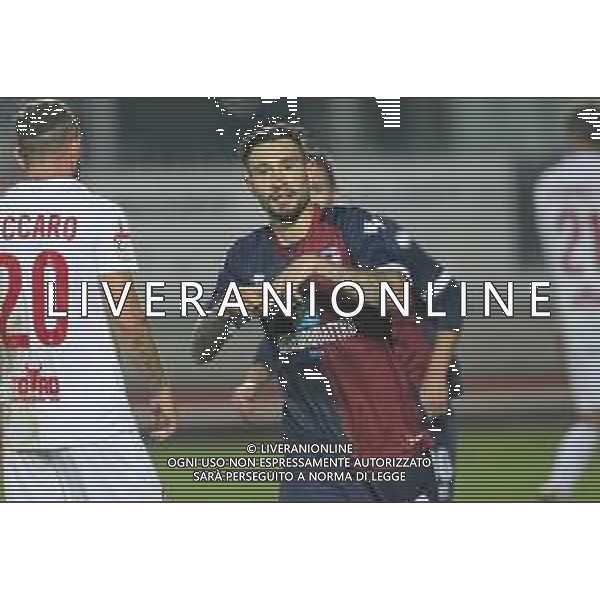IMOLA 04 12 2019 IMOLESE CALCIO-TRIESTINA SERIE C NELLA FOTO FILIPPO BOCCARDI ESULTA DOPO GOL ©SANNA /AGENZIA ALDO LIVERANI SAS
