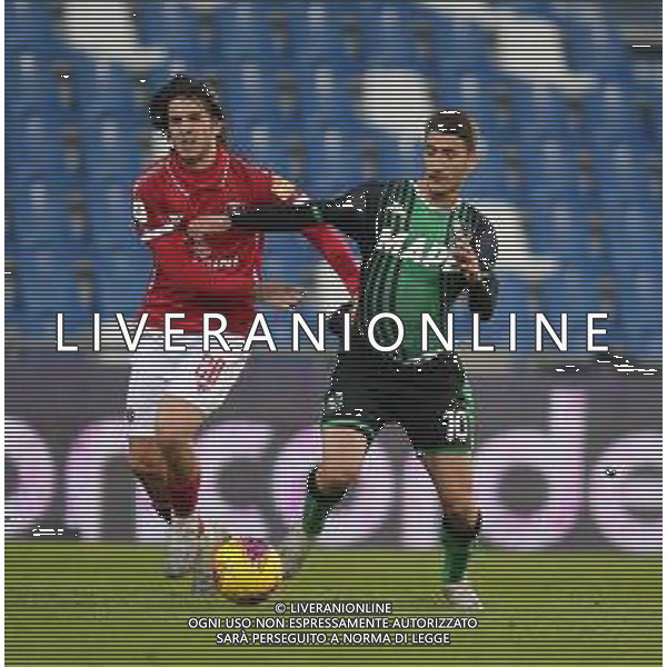 SASSUOLO - PERUGIA COPPA ITALIA QUARTO TURNO 04.12.2019 NELLA FOTO ANDRIJA BALIC E FILIP DJURICIC ©GS/AGENZIA ALDO LIVERANI SAS