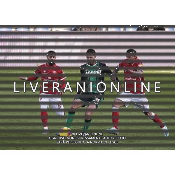 SASSUOLO - PERUGIA COPPA ITALIA QUARTO TURNO 04.12.2019 NELLA FOTO PAOLO FERNANDES, MAZZITELLI LUCA E PASQUALE MAZZOCCHI ©GS/AGENZIA ALDO LIVERANI SAS