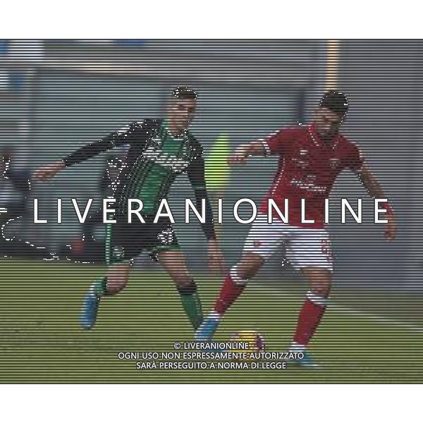 SASSUOLO - PERUGIA COPPA ITALIA QUARTO TURNO 04.12.2019 NELLA FOTO MART MULDUR E CHRISTIAN CAPONE ©GS/AGENZIA ALDO LIVERANI SAS