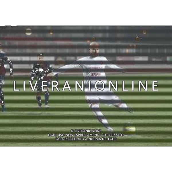 IMOLA 04 12 2019 IMOLESE CALCIO-TRIESTINA 1-1 SERIE C NELLA FOTO ANDREA FERRETTI TRIESTINA GOL SUL RIGORE ©SANNA/AGENZIA ALDO LIVERANI SAS