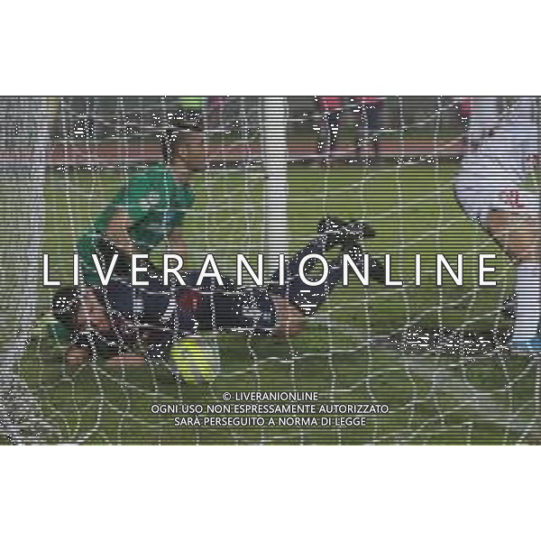 IMOLA 04 12 2019 IMOLESE CALCIO-TRIESTINA 1-1 SERIE C NELLA FOTO ALIMI ISNIK E GIAN MARIA ROSSI DOPO GOL ANNULLATO ALLA TRIESTIN A ©SANNA/AGENZIA ALDO LIVERANI SAS