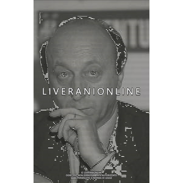 RETROSPETTIVA LUCIANO MOGGI DIRIGENTE SPORTIVO NELLA FOTO LUCIANO MOGGI NELL\'ANNO 1996-1997 DIRIGENTE DELLA JUVENTUS AG ALDO LIVERANI SAS 