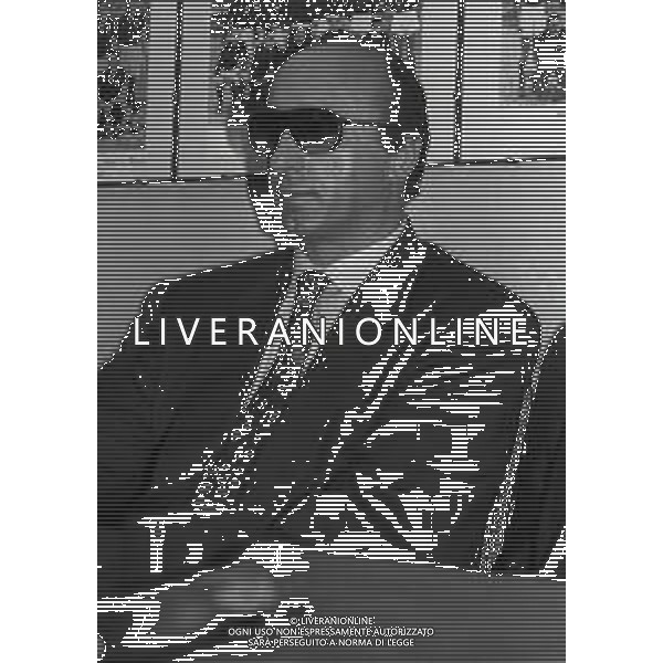 RETROSPETTIVA LUCIANO MOGGI DIRIGENTE SPORTIVO NELLA FOTO LUCIANO MOGGI NELL\'ANNO 1990-1991 DIRIGENTE AL TORINO CALCIO AG ALDO LIVERANI SAS