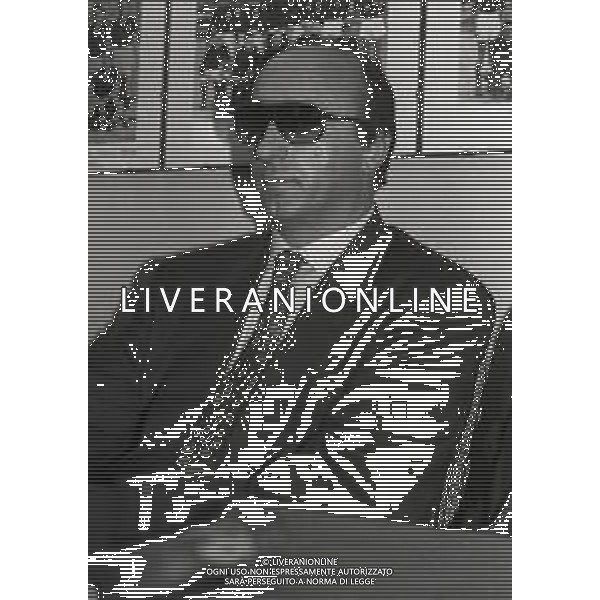 RETROSPETTIVA LUCIANO MOGGI DIRIGENTE SPORTIVO NELLA FOTO LUCIANO MOGGI NELL\'ANNO 1990-1991 DIRIGENTE AL TORINO CALCIO AG ALDO LIVERANI SAS