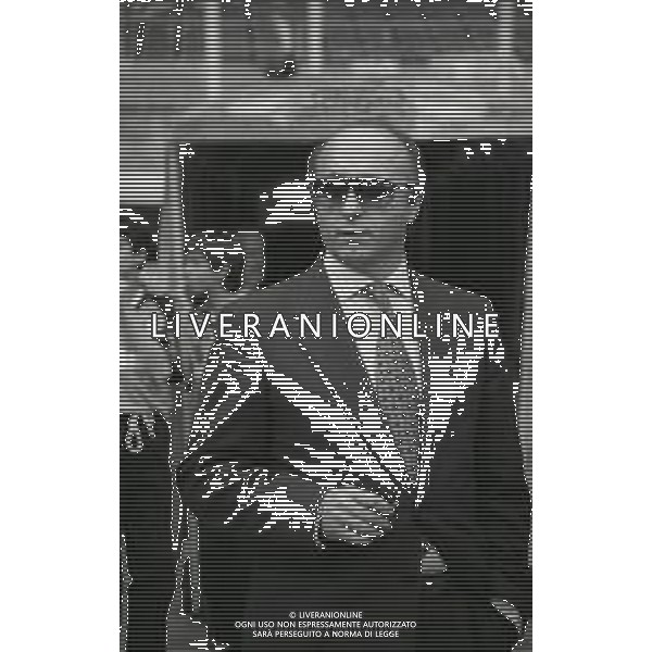 RETROSPETTIVA LUCIANO MOGGI DIRIGENTE SPORTIVO NELLA FOTO LUCIANO MOGGI NELL\'ANNO 1990-1991 DIRIGENTE AL TORINO CALCIO AG ALDO LIVERANI SAS