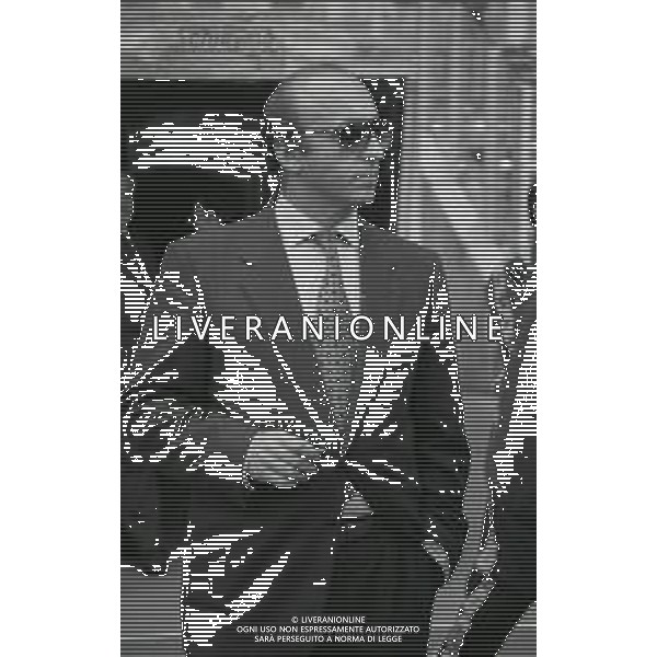 RETROSPETTIVA LUCIANO MOGGI DIRIGENTE SPORTIVO NELLA FOTO LUCIANO MOGGI NELL\'ANNO 1990-1991 DIRIGENTE AL TORINO CALCIO AG ALDO LIVERANI SAS