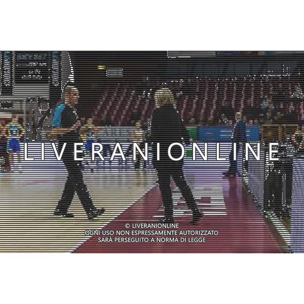 Basket Euroleague Women 2019/2020 Venezia, Italia 04/12/2019 Reyer Venezia vs ZVVZ USK Praha Nella foto: L’allenatrice del ZVVZ USK Praha Natalia Hejkova FOTO MATTIA RADONI-ALESSIO MARINI-AG ALDO LIVERANI SAS