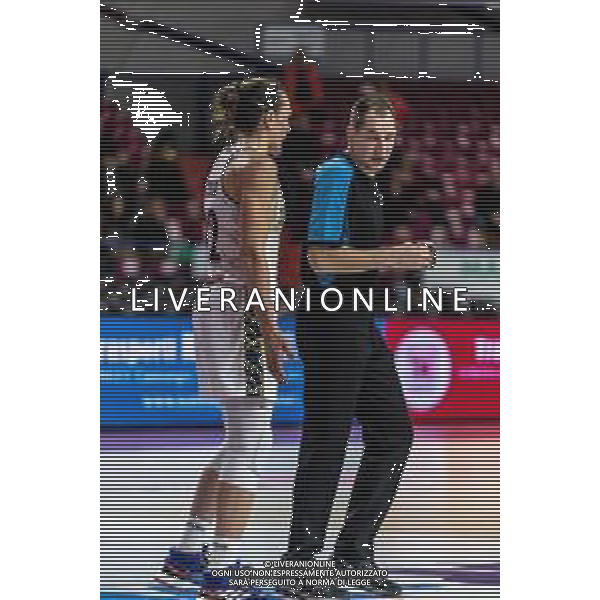 Basket Euroleague Women 2019/2020 Venezia, Italia 04/12/2019 Reyer Venezia vs ZVVZ USK Praha Nella foto: Avete Steinberga dell’Umana Reyer Venezia FOTO MATTIA RADONI-ALESSIO MARINI-AG ALDO LIVERANI SAS