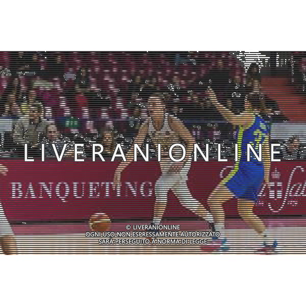 Basket Euroleague Women 2019/2020 Venezia, Italia 04/12/2019 Reyer Venezia vs ZVVZ USK Praha Nella foto: Avete Steinberga dell’Umana Reyer Venezia FOTO MATTIA RADONI-ALESSIO MARINI-AG ALDO LIVERANI SAS
