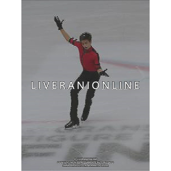 Ghiaccio Torino, Italia 05/12/2019 ISU Grand Prix of Figure Skating - Opening Ceremony - Day 1 Nella foto: Petr Gumennik (Junior Men - Russia) FOTO LUCA BENEDETTO-ALESSIO MARINI-AG ALDO LIVERANI SAS