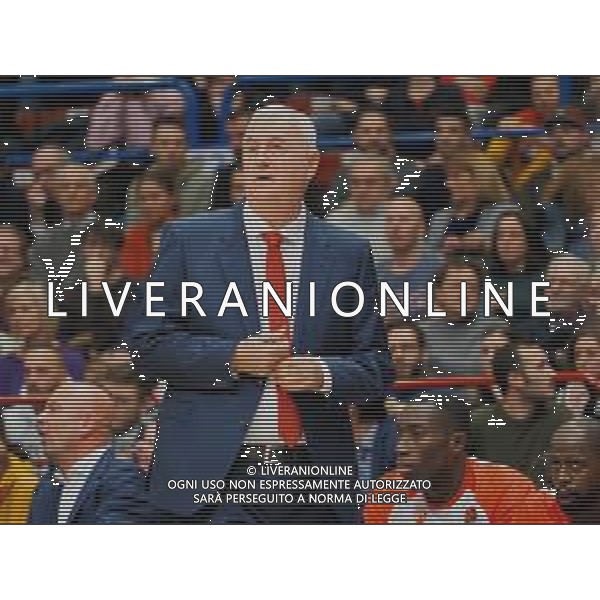 Basket EuroLeague 2019/2020 Milano, Italia 05/12/2019 AX Armani Exchange Milano-Crvena Zvezda Mts Belgrado Nella foto: Dragan Sakota, head-coach della Crvena Zvezda Mts Stella Rossa Belgrado 