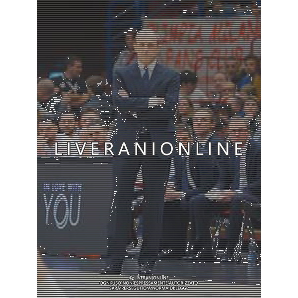 Basket EuroLeague 2019/2020 Milano, Italia 05/12/2019 AX Armani Exchange Milano-Crvena Zvezda Mts Belgrado Nella foto: Ettore Messina, coach della AX Armani Olimpia Milano 