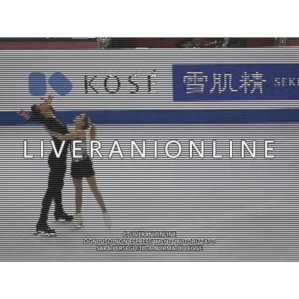 Ghiaccio Torino, Italia 05/12/2019 ISU Grand Prix of Figure Skating - Opening Ceremony - Day 1 - Junior Nella foto: Kseniia Akhanteva e Valerii Kolesov (Junior Pairs - Russia) FOTO CLAUDIO BENEDETTO-ALESSIO MARINI-AG ALDO LIVERANI SAS