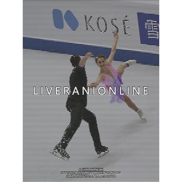 Ghiaccio Torino, Italia 05/12/2019 ISU Grand Prix of Figure Skating - Opening Ceremony - Day 1 - Junior Nella foto: Annika Hocke e Robert Kunkel (Junior Pairs - Germany) FOTO CLAUDIO BENEDETTO-ALESSIO MARINI-AG ALDO LIVERANI SAS