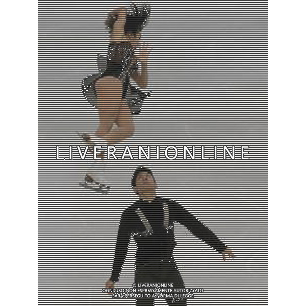 Ghiaccio Torino, Italia 05/12/2019 ISU Grand Prix of Figure Skating - Opening Ceremony - Senior - Day 1 Nella foto: Wenjing Sui e Cong Han (Senior Pairs - China) FOTO CLAUDIO BENEDETTO-ALESSIO MARINI-AG ALDO LIVERANI SAS