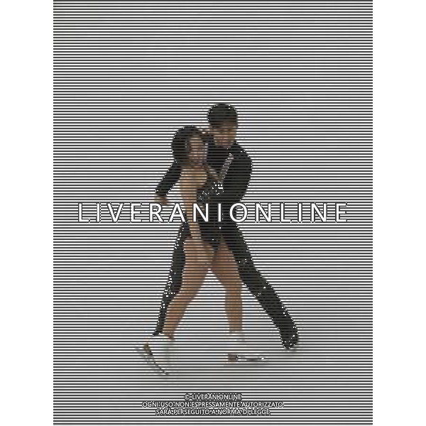 Ghiaccio Torino, Italia 05/12/2019 ISU Grand Prix of Figure Skating - Opening Ceremony - Senior - Day 1 Nella foto: Wenjing Sui e Cong Han (Senior Pairs - China) FOTO CLAUDIO BENEDETTO-ALESSIO MARINI-AG ALDO LIVERANI SAS