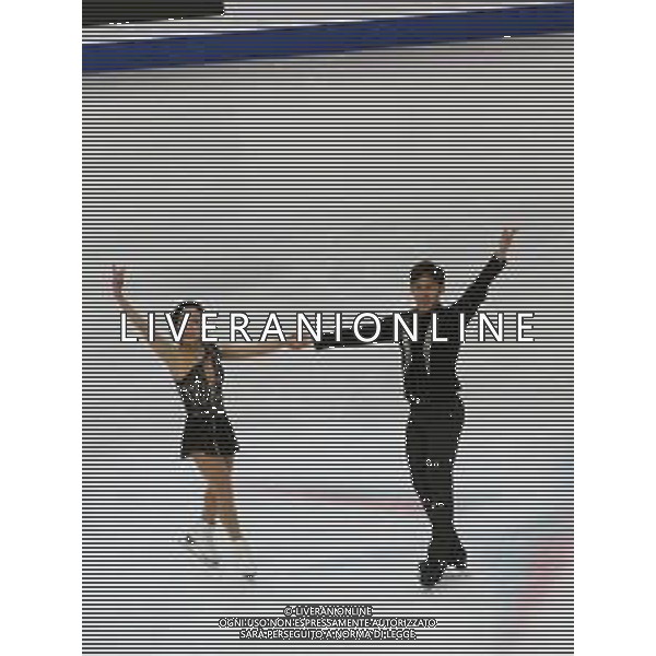 Ghiaccio Torino, Italia 05/12/2019 ISU Grand Prix of Figure Skating - Opening Ceremony - Senior - Day 1 Nella foto: Wenjing Sui e Cong Han (Senior Pairs - China) FOTO CLAUDIO BENEDETTO-ALESSIO MARINI-AG ALDO LIVERANI SAS
