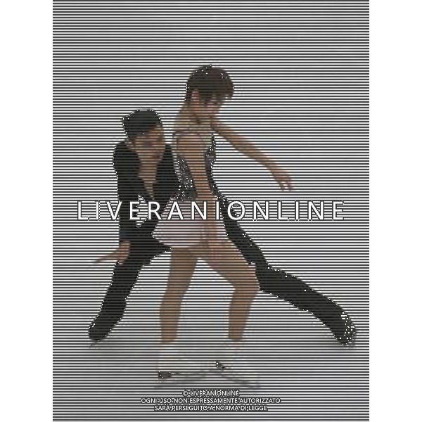 Ghiaccio Torino, Italia 05/12/2019 ISU Grand Prix of Figure Skating - Opening Ceremony - Senior - Day 1 Nella foto: Cheng Peng e Yang Jin (Senior Pairs - China) FOTO CLAUDIO BENEDETTO-ALESSIO MARINI-AG ALDO LIVERANI SAS