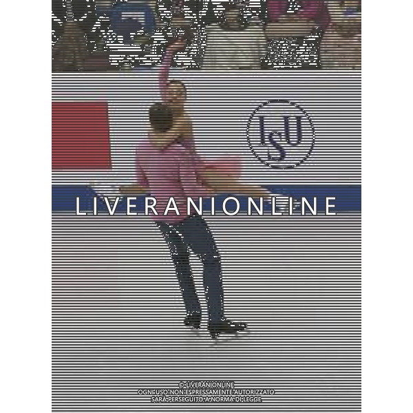 Ghiaccio Torino, Italia 05/12/2019 ISU Grand Prix of Figure Skating - Opening Ceremony - Senior - Day 1 Nella foto: Aleksandra Boikova e Dmitrii Kozlovskii (Senior Pairs - Russia) FOTO CLAUDIO BENEDETTO-ALESSIO MARINI-AG ALDO LIVERANI SAS