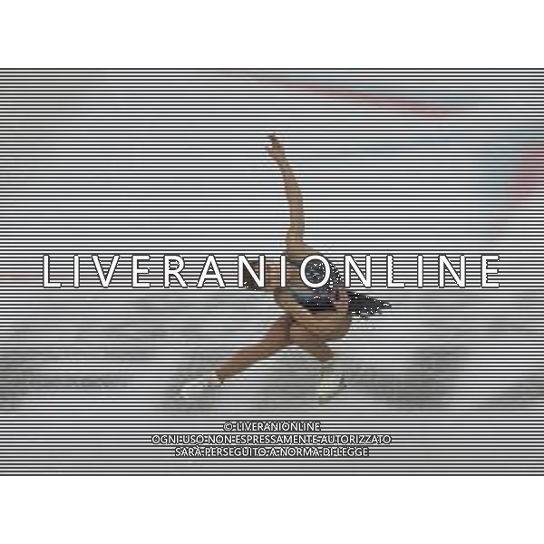 Ghiaccio Torino, Italia 05/12/2019 ISU Grand Prix of Figure Skating - Opening Ceremony - Senior - Day 1 Nella foto: Daria Pavliuchenko e Denis Khodykin (Senior Pairs - Russia) FOTO CLAUDIO BENEDETTO-ALESSIO MARINI-AG ALDO LIVERANI SAS