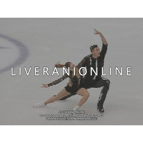 Ghiaccio Torino, Italia 05/12/2019 ISU Grand Prix of Figure Skating - Opening Ceremony - Senior - Day 1 Nella foto: Anastasia Mishina e Aleksandr Galliamov (Senior Pairs - Russia) FOTO CLAUDIO BENEDETTO-ALESSIO MARINI-AG ALDO LIVERANI SAS