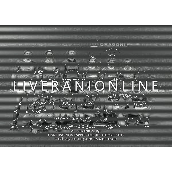 24-10-1984 MILANO COPPA UEFA INTER RANGER GLASGOW 3-0 NELLA FOTO FORMAZIONE RANGER GLASGOW 1984 AG ALDO LIVERANI SAS 