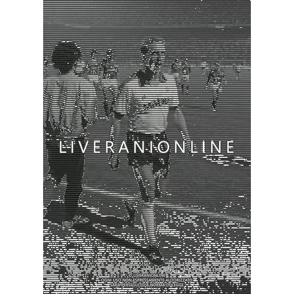 24-10-1984 MILANO COPPA UEFA INTER RANGER GLASGOW 3-0 NELLA FOTO KARL HEINZ RUMMENIGGE AG ALDO LIVERANI SAS 
