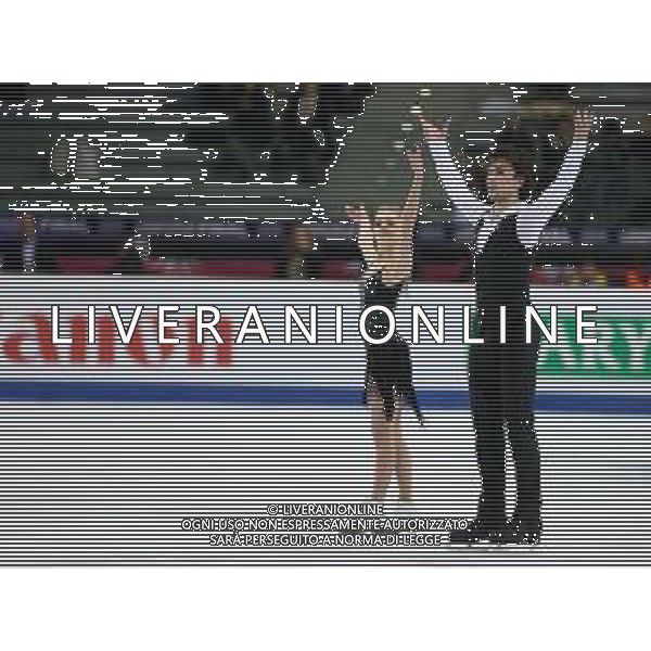 Ghiaccio Torino, Italia 06/12/2019 ISU Grand Prix of Figure Skating - Junior - Day 2 Nella foto: Maria Kazakova e Georgy Reviya ((Junior Ice Dance - Georgia) ©LM/Claudio Benedetto- Alessio Marini/AGENZIA ALDO LIVERANI SAS