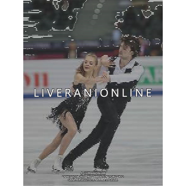 Ghiaccio Torino, Italia 06/12/2019 ISU Grand Prix of Figure Skating - Junior - Day 2 Nella foto: Maria Kazakova e Georgy Reviya ((Junior Ice Dance - Georgia) ©LM/Claudio Benedetto- Alessio Marini/AGENZIA ALDO LIVERANI SAS
