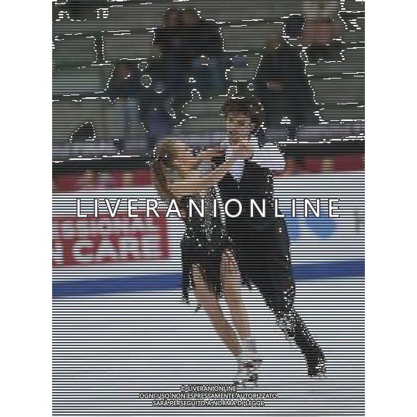 Ghiaccio Torino, Italia 06/12/2019 ISU Grand Prix of Figure Skating - Junior - Day 2 Nella foto: Maria Kazakova e Georgy Reviya ((Junior Ice Dance - Georgia) ©LM/Claudio Benedetto- Alessio Marini/AGENZIA ALDO LIVERANI SAS