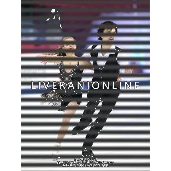 Ghiaccio Torino, Italia 06/12/2019 ISU Grand Prix of Figure Skating - Junior - Day 2 Nella foto: Maria Kazakova e Georgy Reviya ((Junior Ice Dance - Georgia) ©LM/Claudio Benedetto- Alessio Marini/AGENZIA ALDO LIVERANI SAS