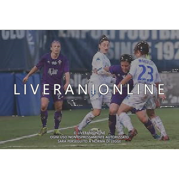 Campionato Italiano di Calcio Serie A Femminile 2019/2020 Empoli, Italia 07/12/2019 Empoli Ladies vs Fiorentina Women Nella foto: Contrasto Alice Parisi (Fiorentina Women\'s) e Giada Morucci (Empoli Ladies) ©LM/Lisa Guglielmi-Alessio marini/AGENZIA ALDO LIVERANI SAS