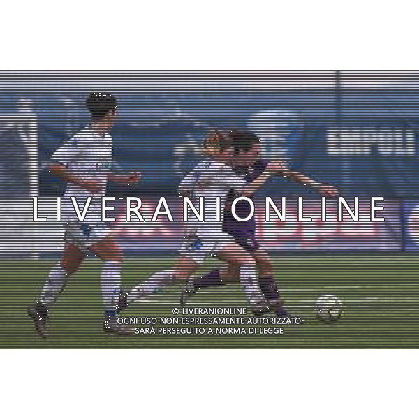 Campionato Italiano di Calcio Serie A Femminile 2019/2020 Empoli, Italia 07/12/2019 Empoli Ladies vs Fiorentina Women Nella foto: Cecilia Prugna (Empoli Ladies) e Paloma Lazaro (Fiorentina Women\'s) ©LM/Lisa Guglielmi-Alessio marini/AGENZIA ALDO LIVERANI SAS