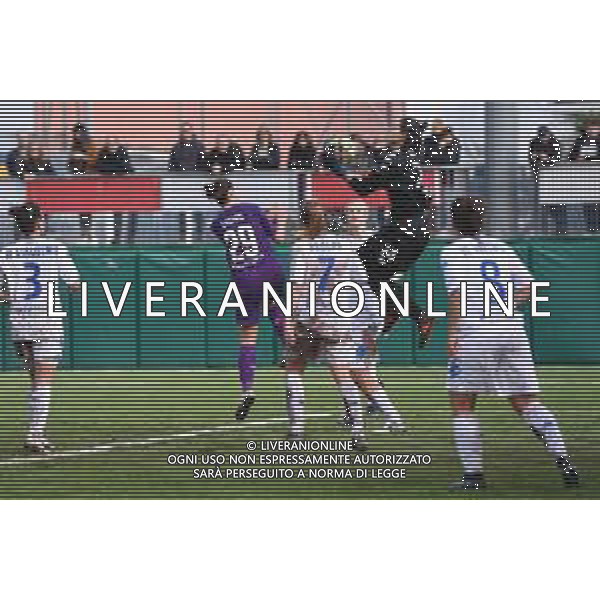 Campionato Italiano di Calcio Serie A Femminile 2019/2020 Empoli, Italia 07/12/2019 Empoli Ladies vs Fiorentina Women Nella foto: Parata di Rachele Baldi (Empoli Ladies) FOTO LISA GUGLIELMI-ALESSIO MARINI-AG ALDO LIVERANI SAS