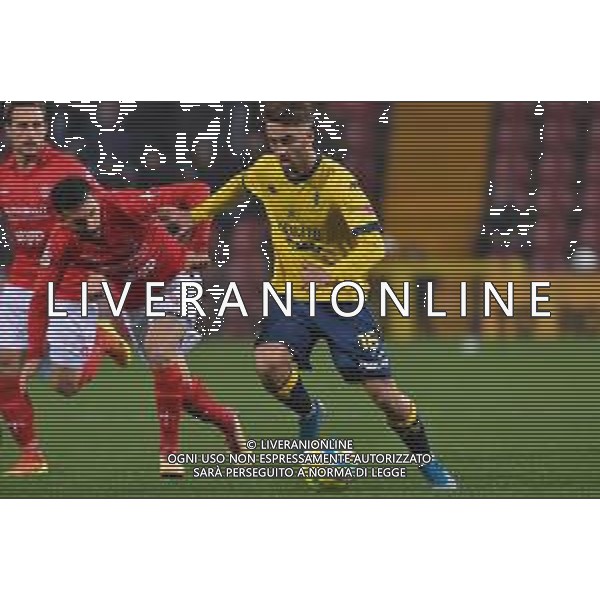 Campionato Italiano di Calcio Serie C - Lega Pro 2019/2020 Trieste, Italia 08/12/2019 Triestina Vs Modena Nella foto: Salvatore Pezzella del Modena contrastato da Denetrio Steff¬è della Triestina. foto f de bernardi-alessio marini-ag aldo liverani sas