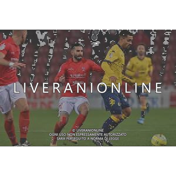 Campionato Italiano di Calcio Serie C - Lega Pro 2019/2020 Trieste, Italia 08/12/2019 Triestina Vs Modena Nella foto: Bruno Gomes del Modena contrastato da Daniele Gorico della Triestina. foto f de bernardi-alessio marini-ag aldo liverani sas