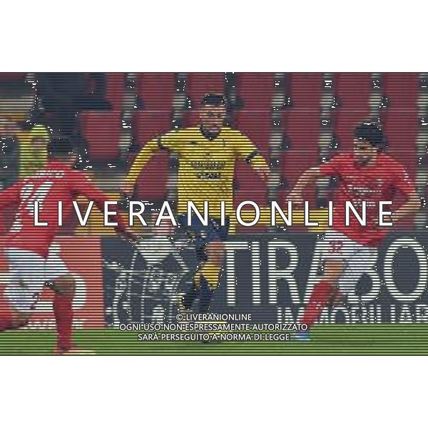 Campionato Italiano di Calcio Serie C - Lega Pro 2019/2020 Trieste, Italia 08/12/2019 Triestina Vs Modena Nella foto: Alessandro Mattioli del Modena contrastato da Rocco Costantino della Triestina. FOTO FRANCO DE BERNARDI-ALESSIO MARINI-AG ALDO LIVERANI SAS